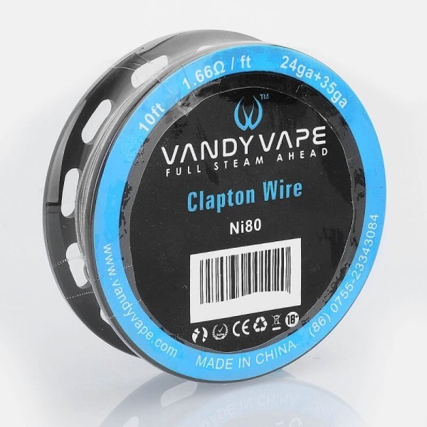 Vandy Vape Ni80 Clapton Wire 24ga+35ga - Χονδρική
